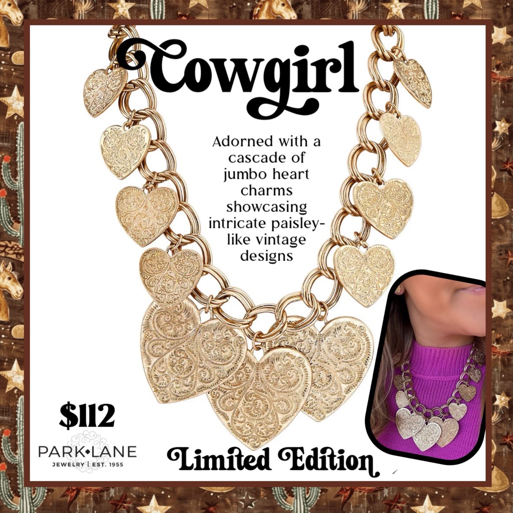 Park Lane Western Luxe Cowgirl Necklace 65$